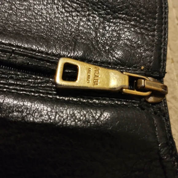 Prada Zipper Leather Boots Black 36